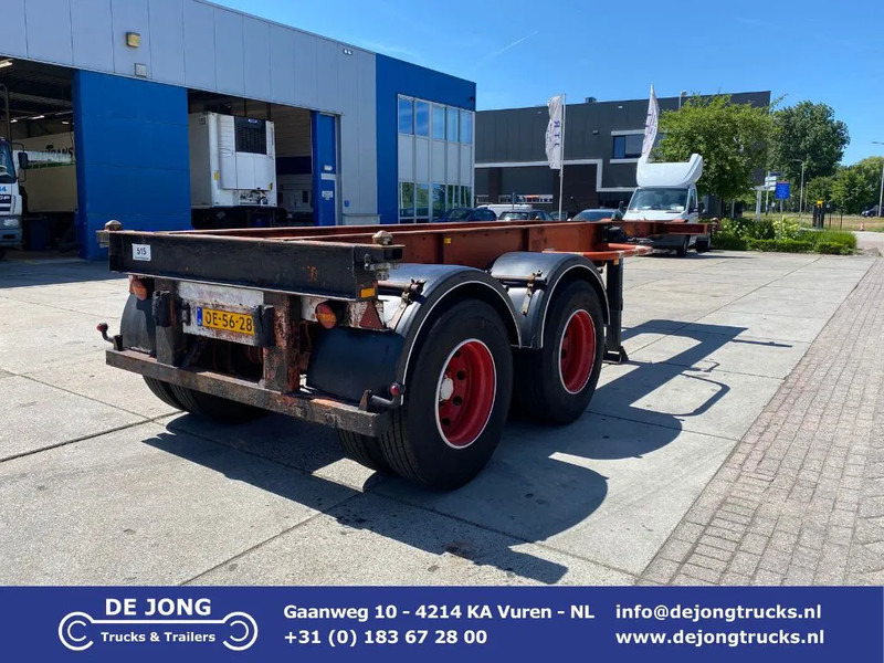 Craven tasker / Container Chassis 20 FT / Steel Suspension / Double Air - Náves preprava kontajnerov/ Výmenná nadstavba: obrázok 1 Craven tasker / Container Chassis 20 FT / Steel Suspension / Double Air - Náves preprava kontajnerov/ Výmenná nadstavba: obrázok 1