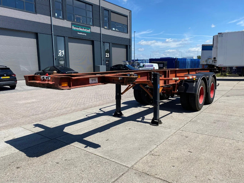 Craven tasker / Container Chassis 20 FT / Steel Suspension / Double Air - Náves preprava kontajnerov/ Výmenná nadstavba: obrázok 4 Craven tasker / Container Chassis 20 FT / Steel Suspension / Double Air - Náves preprava kontajnerov/ Výmenná nadstavba: obrázok 4