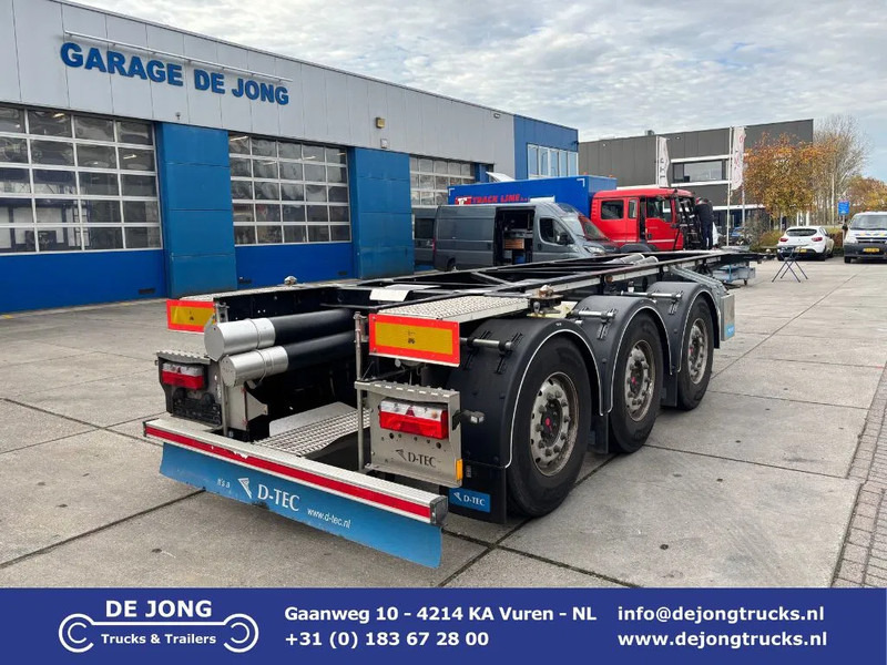 D-Tec CC-20-3-T / 20 FT ADR Tank Chassis / SAF Disc - Náves preprava kontajnerov/ Výmenná nadstavba: obrázok 1 D-Tec CC-20-3-T / 20 FT ADR Tank Chassis / SAF Disc - Náves preprava kontajnerov/ Výmenná nadstavba: obrázok 1
