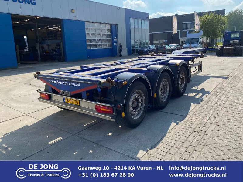 D-Tec FT-43-03V / Flexitrailer / 2x Extendable / SAF + Disc / 1x Lift Axle - Náves preprava kontajnerov/ Výmenná nadstavba: obrázok 1 D-Tec FT-43-03V / Flexitrailer / 2x Extendable / SAF + Disc / 1x Lift Axle - Náves preprava kontajnerov/ Výmenná nadstavba: obrázok 1