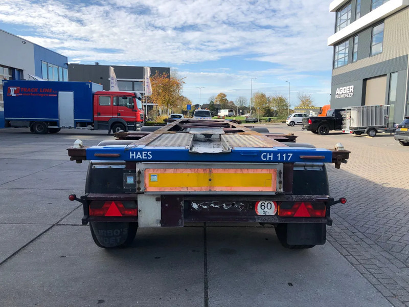 DESOT 20-30 FT Tank Chassis / SAF Disc / ADR - Náves preprava kontajnerov/ Výmenná nadstavba: obrázok 2 DESOT 20-30 FT Tank Chassis / SAF Disc / ADR - Náves preprava kontajnerov/ Výmenná nadstavba: obrázok 2