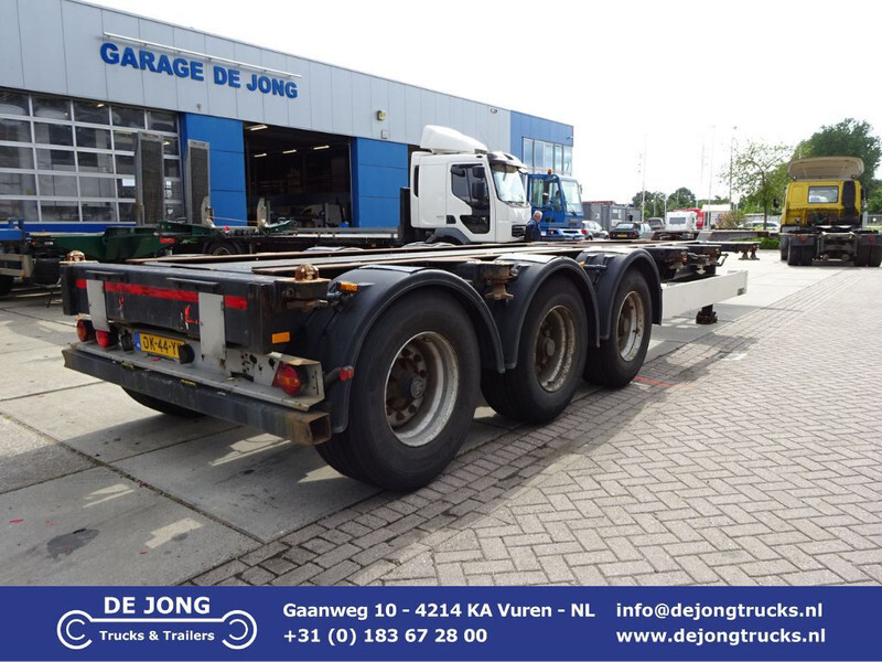 Kögel SW24 Container Chassis / 2x Extendable / BPW + Drum - Náves preprava kontajnerov/ Výmenná nadstavba: obrázok 1 Kögel SW24 Container Chassis / 2x Extendable / BPW + Drum - Náves preprava kontajnerov/ Výmenná nadstavba: obrázok 1