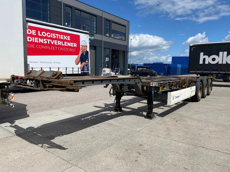 Krone SD 27 / Container Chassis / BPW + Drum / 1x Extendable / 45 FT - Náves preprava kontajnerov/ Výmenná nadstavba: obrázok 4 Krone SD 27 / Container Chassis / BPW + Drum / 1x Extendable / 45 FT - Náves preprava kontajnerov/ Výmenná nadstavba: obrázok 4