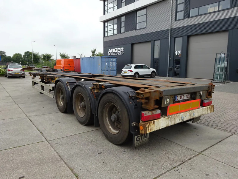 Krone SD 27 / Container Chassis / BPW + Drum / 1x Extendable / 45 FT - Náves preprava kontajnerov/ Výmenná nadstavba: obrázok 3 Krone SD 27 / Container Chassis / BPW + Drum / 1x Extendable / 45 FT - Náves preprava kontajnerov/ Výmenná nadstavba: obrázok 3