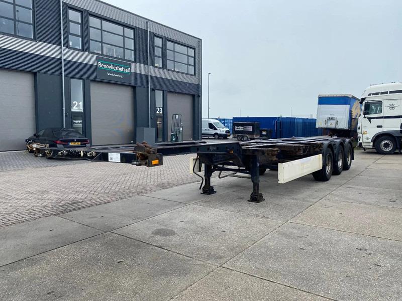 Krone SDC 27 / Container Chassis / BPW + Drum / Lift Axle - Náves preprava kontajnerov/ Výmenná nadstavba: obrázok 4 Krone SDC 27 / Container Chassis / BPW + Drum / Lift Axle - Náves preprava kontajnerov/ Výmenná nadstavba: obrázok 4