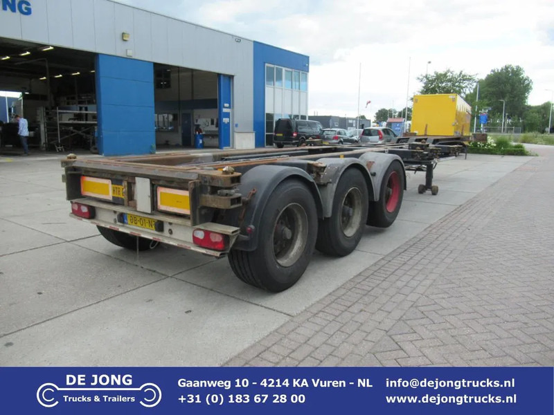 Renders Container Chassis / Extendable on rear / BPW + drum - Náves preprava kontajnerov/ Výmenná nadstavba: obrázok 1 Renders Container Chassis / Extendable on rear / BPW + drum - Náves preprava kontajnerov/ Výmenná nadstavba: obrázok 1