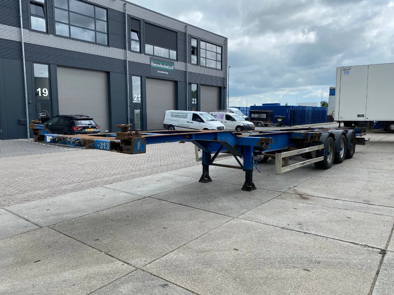 Renders Container chassis / BPW + Drum / 40 FT - Náves preprava kontajnerov/ Výmenná nadstavba: obrázok 4 Renders Container chassis / BPW + Drum / 40 FT - Náves preprava kontajnerov/ Výmenná nadstavba: obrázok 4