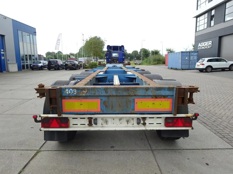 Renders Container chassis / Mercedes + Disc / 1x Lift Axle / 1x Extendable - Náves preprava kontajnerov/ Výmenná nadstavba: obrázok 2 Renders Container chassis / Mercedes + Disc / 1x Lift Axle / 1x Extendable - Náves preprava kontajnerov/ Výmenná nadstavba: obrázok 2