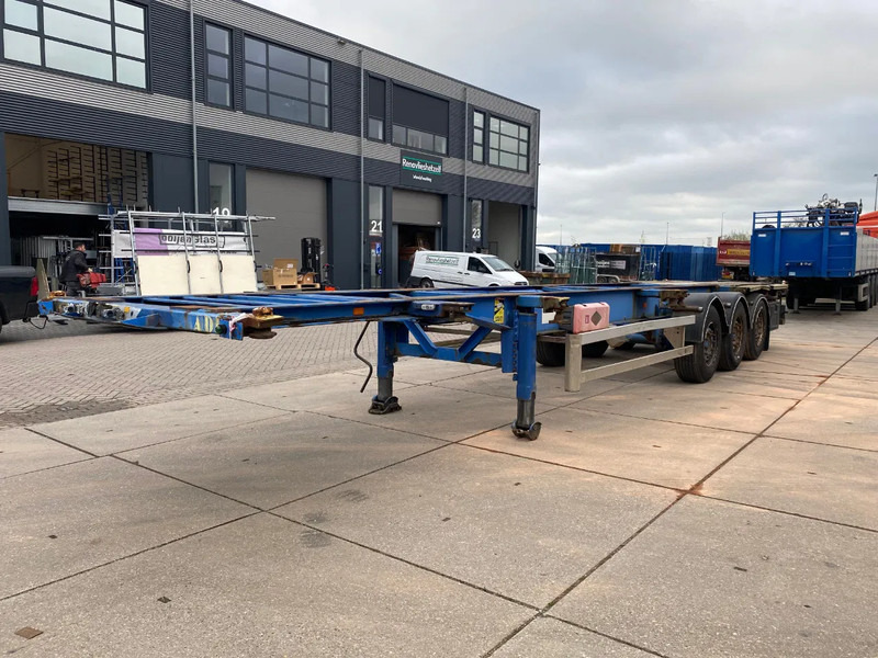 Van Hool 3B0079 / Container chassis / SAF + Disc - Náves preprava kontajnerov/ Výmenná nadstavba: obrázok 4 Van Hool 3B0079 / Container chassis / SAF + Disc - Náves preprava kontajnerov/ Výmenná nadstavba: obrázok 4