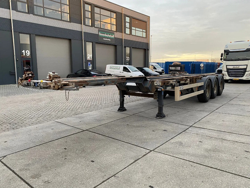 Van Hool Container Chassis / 2x Extendable / BPW / 45FT - Náves preprava kontajnerov/ Výmenná nadstavba: obrázok 2 Van Hool Container Chassis / 2x Extendable / BPW / 45FT - Náves preprava kontajnerov/ Výmenná nadstavba: obrázok 2