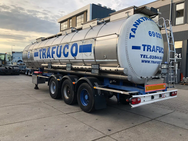 Van Hool Tank / 33.280 LT / 4 compartments / ADR / Inox - Cisternový náves: obrázok 3 Van Hool Tank / 33.280 LT / 4 compartments / ADR / Inox - Cisternový náves: obrázok 3