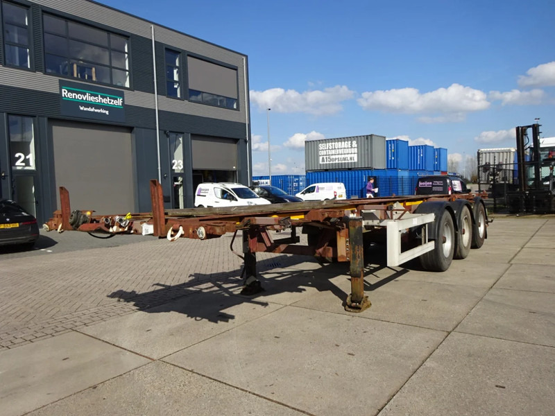 Van Hool Tank Chassis 20 + 30 FT / ADR / BPW + Drum - Náves preprava kontajnerov/ Výmenná nadstavba: obrázok 4 Van Hool Tank Chassis 20 + 30 FT / ADR / BPW + Drum - Náves preprava kontajnerov/ Výmenná nadstavba: obrázok 4