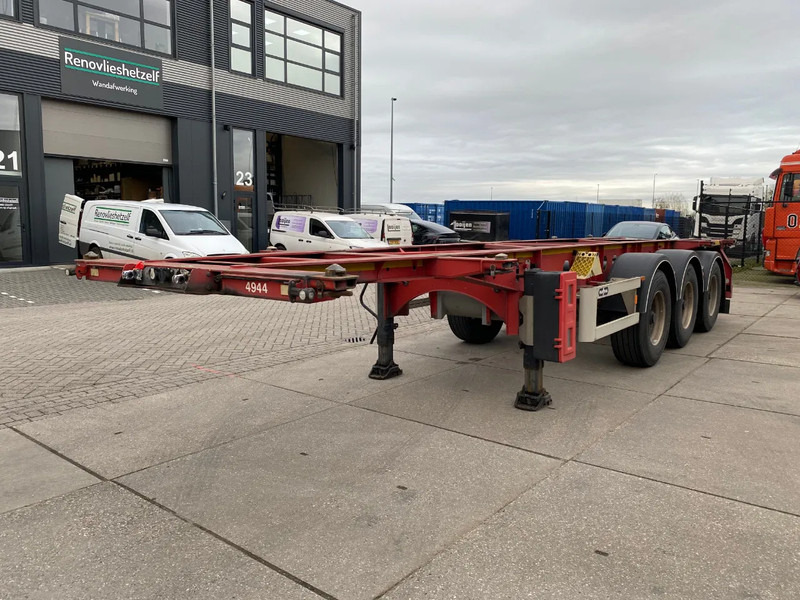 Van Hool Tank chassis / ADR / BPW + DISC / 20-30 FT - Náves preprava kontajnerov/ Výmenná nadstavba: obrázok 4 Van Hool Tank chassis / ADR / BPW + DISC / 20-30 FT - Náves preprava kontajnerov/ Výmenná nadstavba: obrázok 4