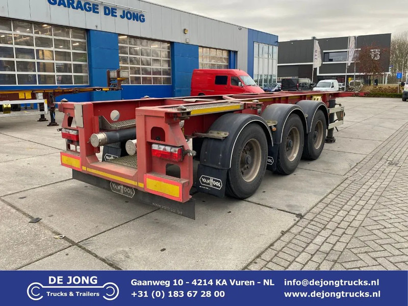 Van Hool Tank chassis / ADR / BPW + DISC / 20-30 FT - Náves preprava kontajnerov/ Výmenná nadstavba: obrázok 1 Van Hool Tank chassis / ADR / BPW + DISC / 20-30 FT - Náves preprava kontajnerov/ Výmenná nadstavba: obrázok 1