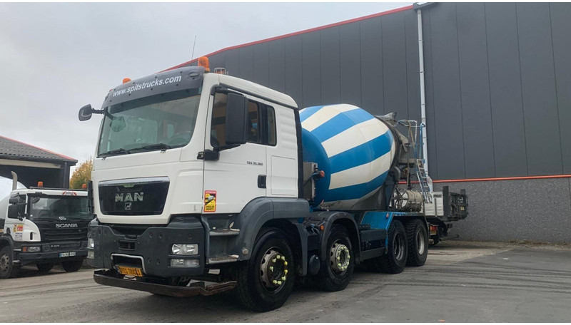 MAN TGS 35.360  Liebherr + 9M3 - Domiešavač: obrázok 1 MAN TGS 35.360  Liebherr + 9M3 - Domiešavač: obrázok 1