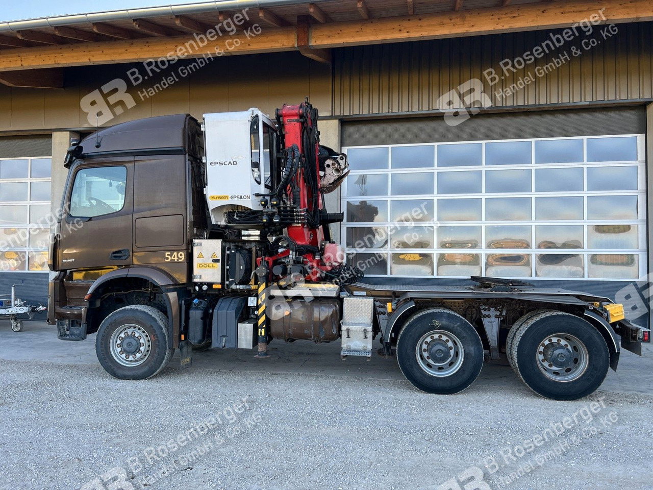 Mercedes-Benz Arocs 3351 6x6 Palfinger Epsilon S260Z96 - Nákladné vozidlo na prepravu dreva, Auto s hydraulickou rukou: obrázok 5 Mercedes-Benz Arocs 3351 6x6 Palfinger Epsilon S260Z96 - Nákladné vozidlo na prepravu dreva, Auto s hydraulickou rukou: obrázok 5