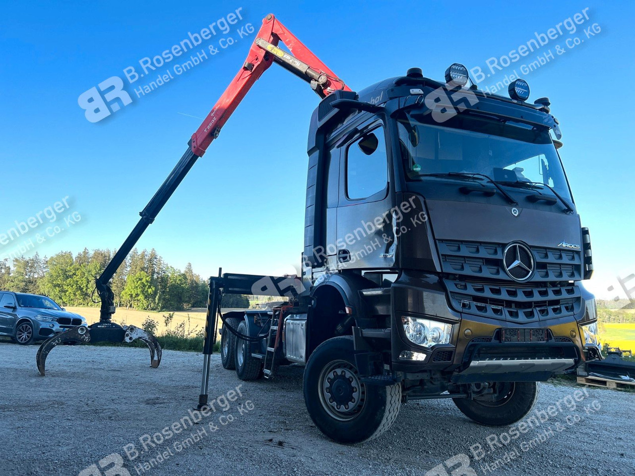 Mercedes-Benz Arocs 3351 6x6 Palfinger Epsilon S260Z96 - Nákladné vozidlo na prepravu dreva, Auto s hydraulickou rukou: obrázok 1 Mercedes-Benz Arocs 3351 6x6 Palfinger Epsilon S260Z96 - Nákladné vozidlo na prepravu dreva, Auto s hydraulickou rukou: obrázok 1