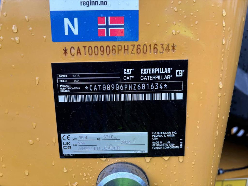 Cat 906 - Kolesový nakladač: obrázok 5 Cat 906 - Kolesový nakladač: obrázok 5