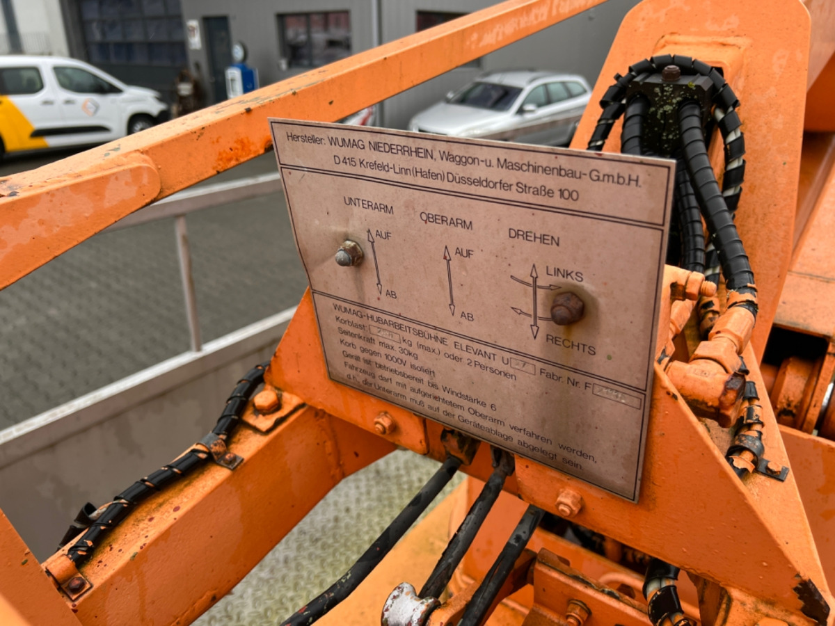 Komunálne/ Špeciálne stroje MERCEDES 709 WUMAG GELENKSTEIGER 14M: obrázok 7 Komunálne/ Špeciálne stroje MERCEDES 709 WUMAG GELENKSTEIGER 14M: obrázok 7