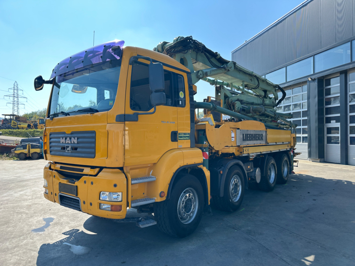 MAN TGA 41.440 8x4 Hallenpumpe 31M-5 - Autočerpadlo: obrázok 1 MAN TGA 41.440 8x4 Hallenpumpe 31M-5 - Autočerpadlo: obrázok 1