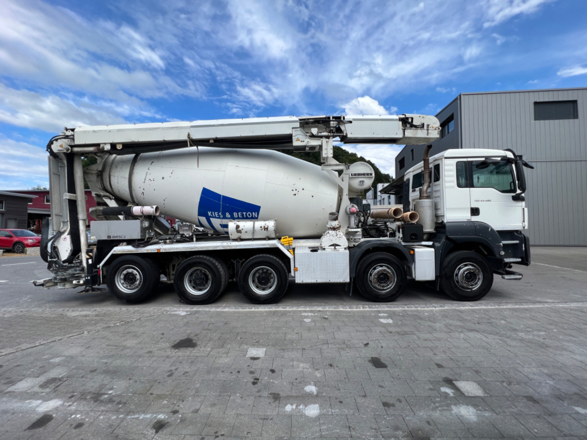 MAN TGS 35.480 10x4 10m3 Förderband 17M Liebherr - Domiešavač: obrázok 4 MAN TGS 35.480 10x4 10m3 Förderband 17M Liebherr - Domiešavač: obrázok 4