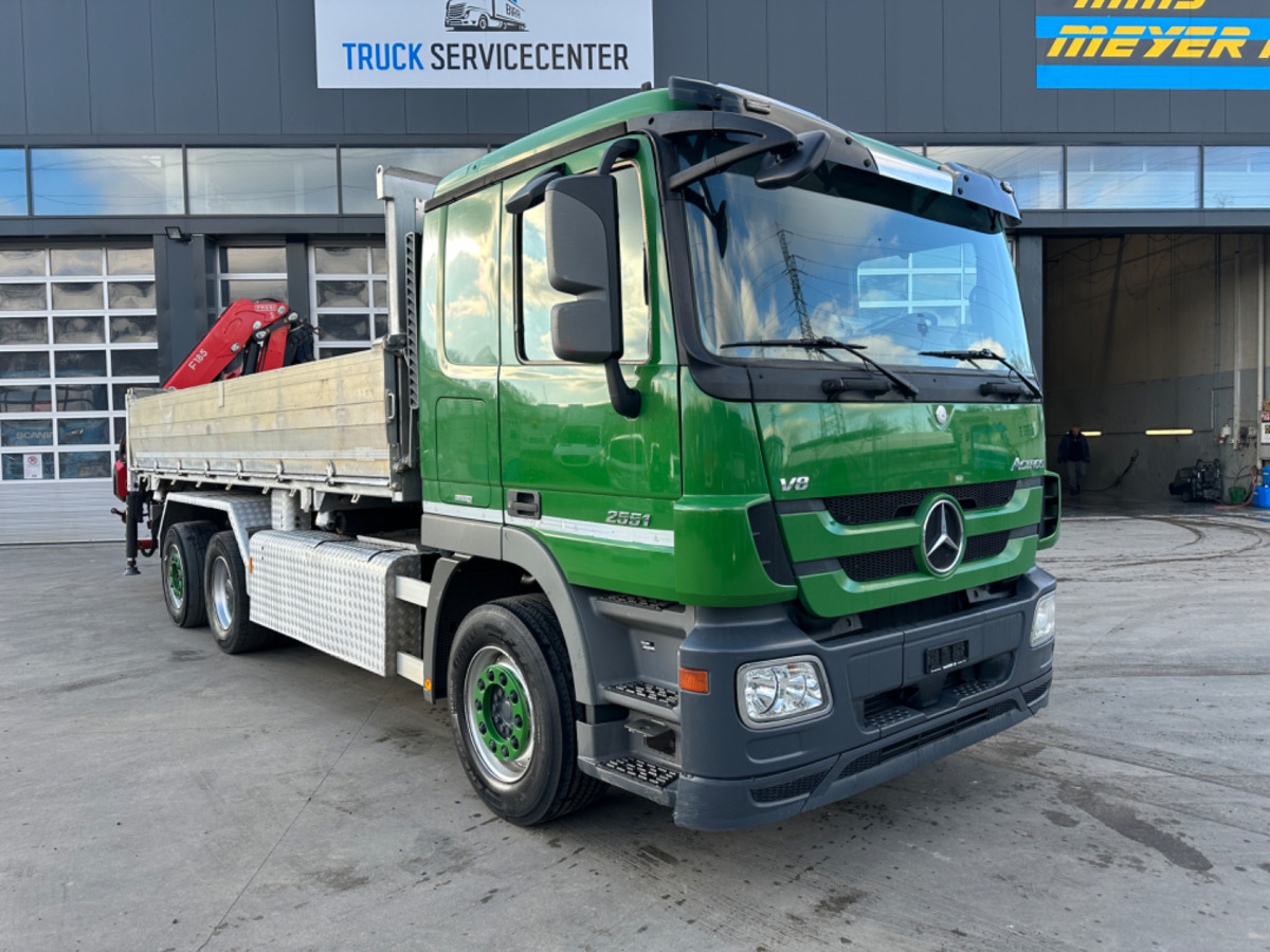 MERCEDES 2551 V8 6x2 Fassi 185-5 Bj.2020 - Sklápač, Auto s hydraulickou rukou: obrázok 3 MERCEDES 2551 V8 6x2 Fassi 185-5 Bj.2020 - Sklápač, Auto s hydraulickou rukou: obrázok 3
