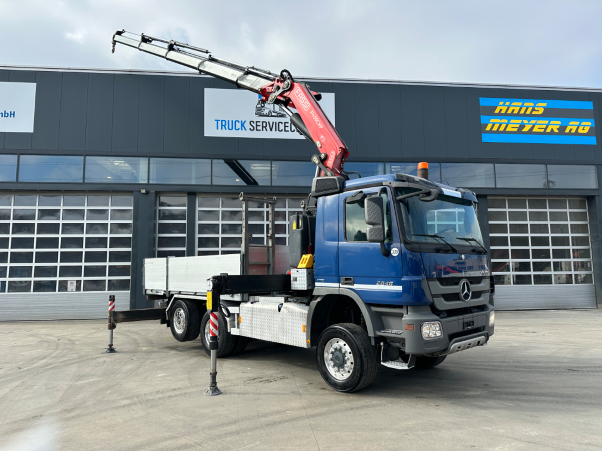 Auto s hydraulickou rukou MERCEDES Actros 2648 6x4/4 Fassi455 SZM/Pritsche: obrázok 12 Auto s hydraulickou rukou MERCEDES Actros 2648 6x4/4 Fassi455 SZM/Pritsche: obrázok 12