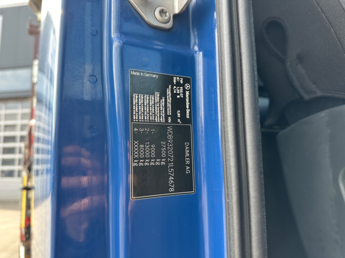 Auto s hydraulickou rukou MERCEDES Actros 2648 6x4/4 Fassi455 SZM/Pritsche: obrázok 9 Auto s hydraulickou rukou MERCEDES Actros 2648 6x4/4 Fassi455 SZM/Pritsche: obrázok 9