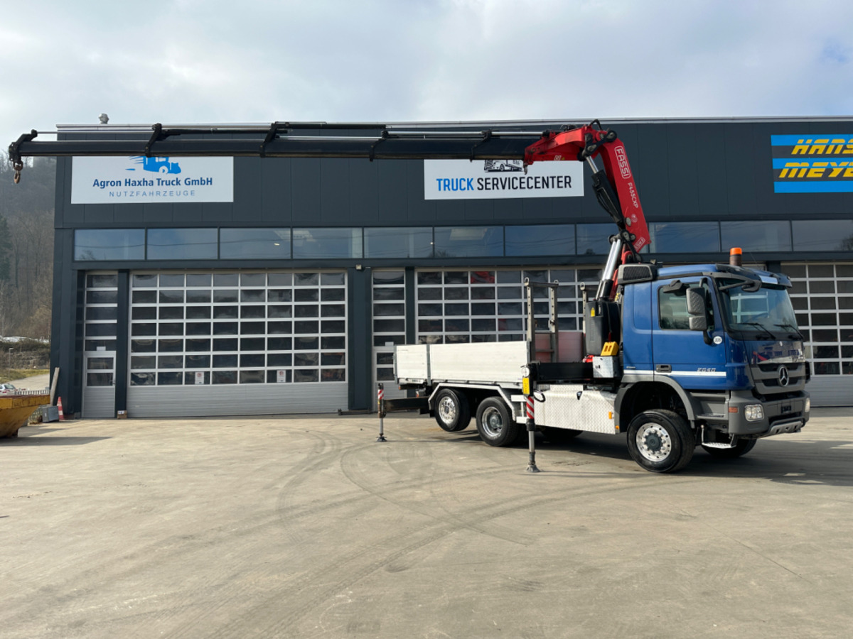 Auto s hydraulickou rukou MERCEDES Actros 2648 6x4/4 Fassi455 SZM/Pritsche: obrázok 11 Auto s hydraulickou rukou MERCEDES Actros 2648 6x4/4 Fassi455 SZM/Pritsche: obrázok 11
