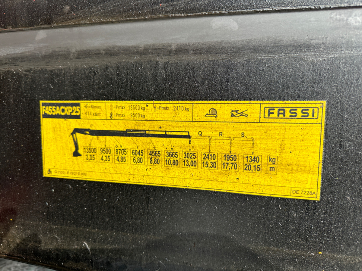 Auto s hydraulickou rukou MERCEDES Actros 2648 6x4/4 Fassi455 SZM/Pritsche: obrázok 10 Auto s hydraulickou rukou MERCEDES Actros 2648 6x4/4 Fassi455 SZM/Pritsche: obrázok 10