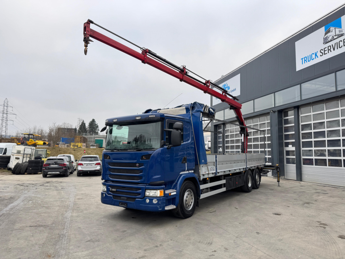 SCANIA G450 6x2 Hiab 122-4 - Auto s hydraulickou rukou: obrázok 5 SCANIA G450 6x2 Hiab 122-4 - Auto s hydraulickou rukou: obrázok 5