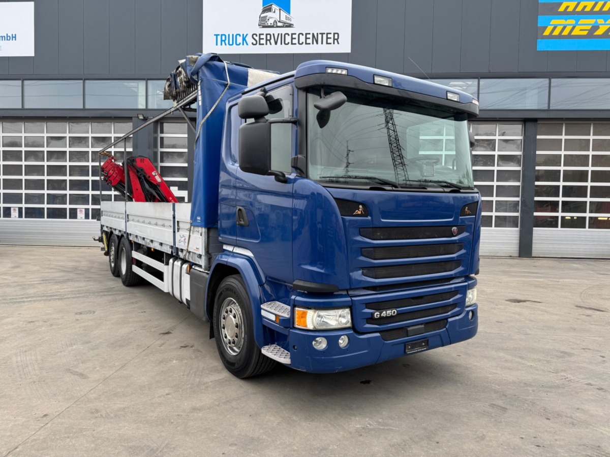 SCANIA G450 6x2 Hiab 122-4 - Auto s hydraulickou rukou: obrázok 3 SCANIA G450 6x2 Hiab 122-4 - Auto s hydraulickou rukou: obrázok 3