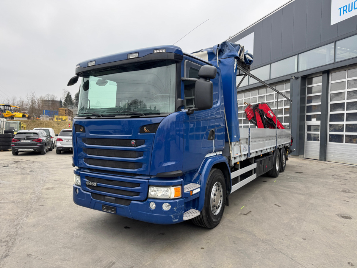 SCANIA G450 6x2 Hiab 122-4 - Auto s hydraulickou rukou: obrázok 2 SCANIA G450 6x2 Hiab 122-4 - Auto s hydraulickou rukou: obrázok 2