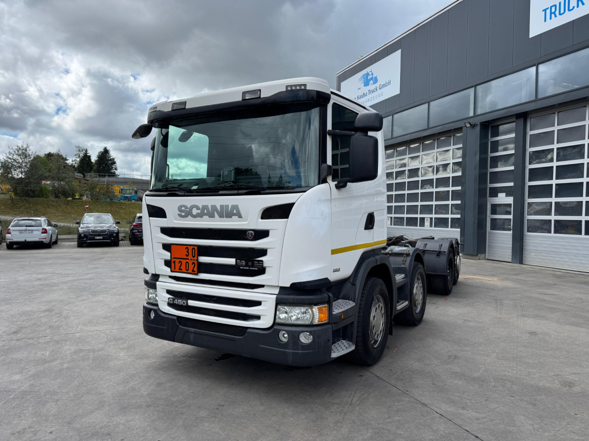 SCANIA G450 8x2 Fahrgestell - Podvozek s kabinou: obrázok 1 SCANIA G450 8x2 Fahrgestell - Podvozek s kabinou: obrázok 1