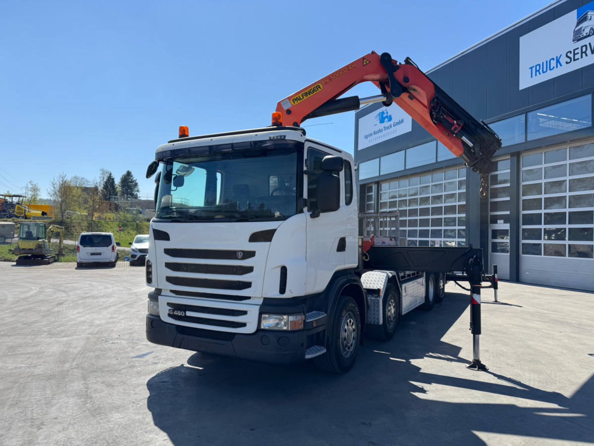 SCANIA G480 8x2 Palfinger 50002-6 - Auto s hydraulickou rukou: obrázok 1 SCANIA G480 8x2 Palfinger 50002-6 - Auto s hydraulickou rukou: obrázok 1