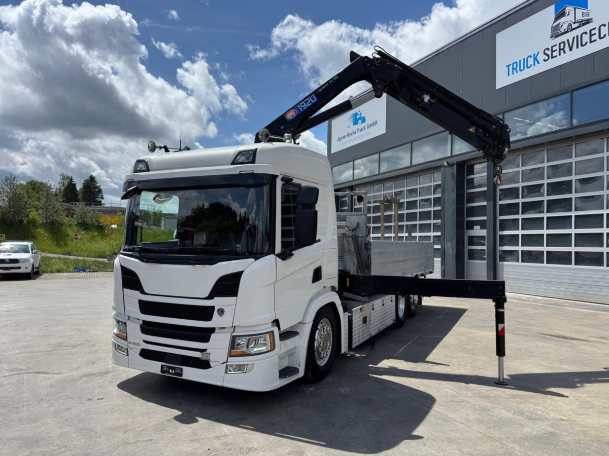 SCANIA P410 6x2 HMF1920-5 - Auto s hydraulickou rukou: obrázok 1 SCANIA P410 6x2 HMF1920-5 - Auto s hydraulickou rukou: obrázok 1