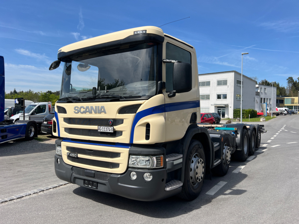 SCANIA P450 10x4 - Podvozek s kabinou: obrázok 1 SCANIA P450 10x4 - Podvozek s kabinou: obrázok 1
