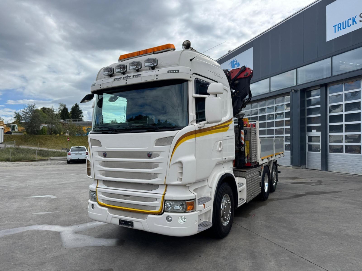 SCANIA R480 6x2 SZM/Pritsche Fassi 455 4+4 - Auto s hydraulickou rukou: obrázok 2 SCANIA R480 6x2 SZM/Pritsche Fassi 455 4+4 - Auto s hydraulickou rukou: obrázok 2