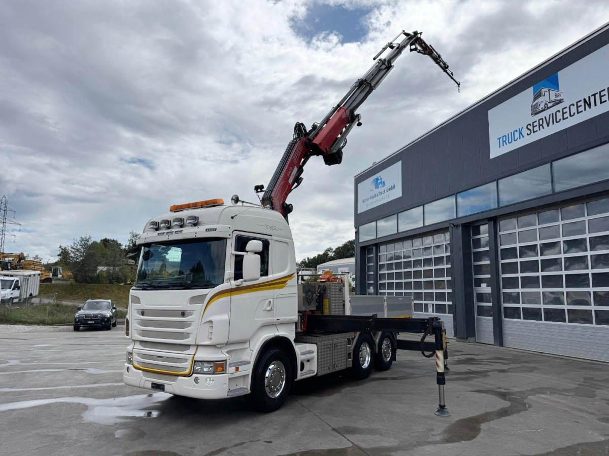 SCANIA R480 6x2 SZM/Pritsche Fassi 455 4+4 - Auto s hydraulickou rukou: obrázok 3 SCANIA R480 6x2 SZM/Pritsche Fassi 455 4+4 - Auto s hydraulickou rukou: obrázok 3