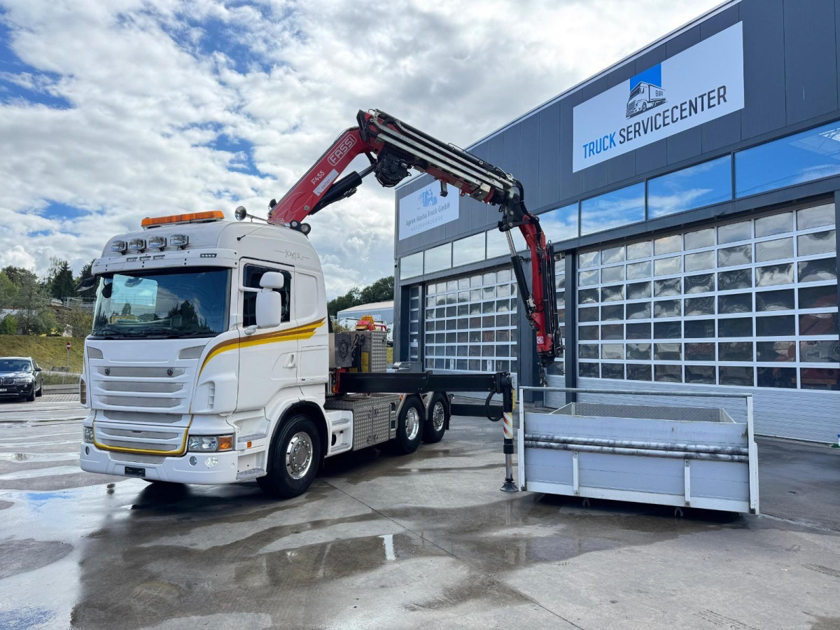 SCANIA R480 6x2 SZM/Pritsche Fassi 455 4+4 - Auto s hydraulickou rukou: obrázok 1 SCANIA R480 6x2 SZM/Pritsche Fassi 455 4+4 - Auto s hydraulickou rukou: obrázok 1