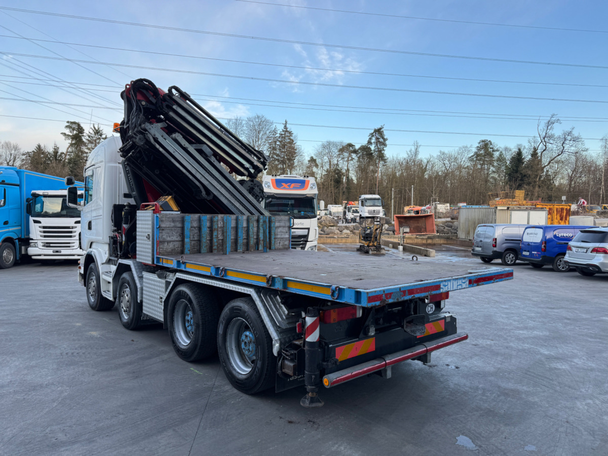 Auto s hydraulickou rukou SCANIA R480 8x4 Fassi 660 SZM/Pritsche: obrázok 15