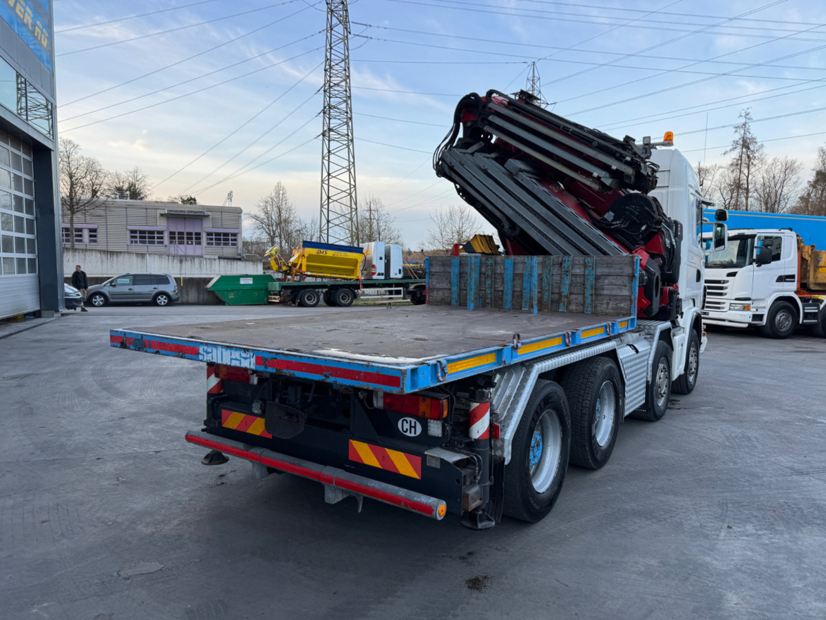 Auto s hydraulickou rukou SCANIA R480 8x4 Fassi 660 SZM/Pritsche: obrázok 13