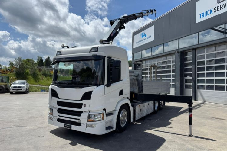 Scania P410 6x2 HMF1920-5 - Auto s hydraulickou rukou: obrázok 4 Scania P410 6x2 HMF1920-5 - Auto s hydraulickou rukou: obrázok 4