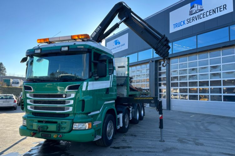 Scania R480 8x4 SWS SZM/Kran/Pritsche - Auto s hydraulickou rukou: obrázok 2 Scania R480 8x4 SWS SZM/Kran/Pritsche - Auto s hydraulickou rukou: obrázok 2