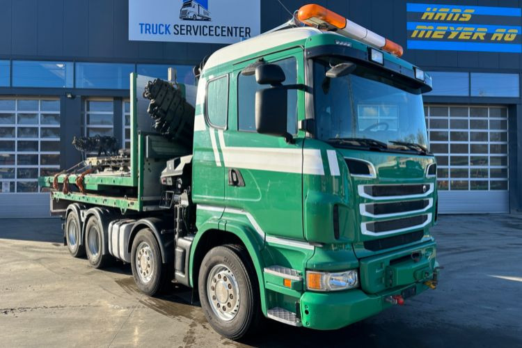 Scania R480 8x4 SWS SZM/Kran/Pritsche - Auto s hydraulickou rukou: obrázok 5 Scania R480 8x4 SWS SZM/Kran/Pritsche - Auto s hydraulickou rukou: obrázok 5