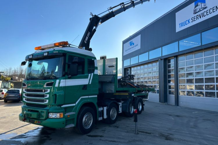 Scania R480 8x4 SWS SZM/Kran/Pritsche - Auto s hydraulickou rukou: obrázok 3 Scania R480 8x4 SWS SZM/Kran/Pritsche - Auto s hydraulickou rukou: obrázok 3