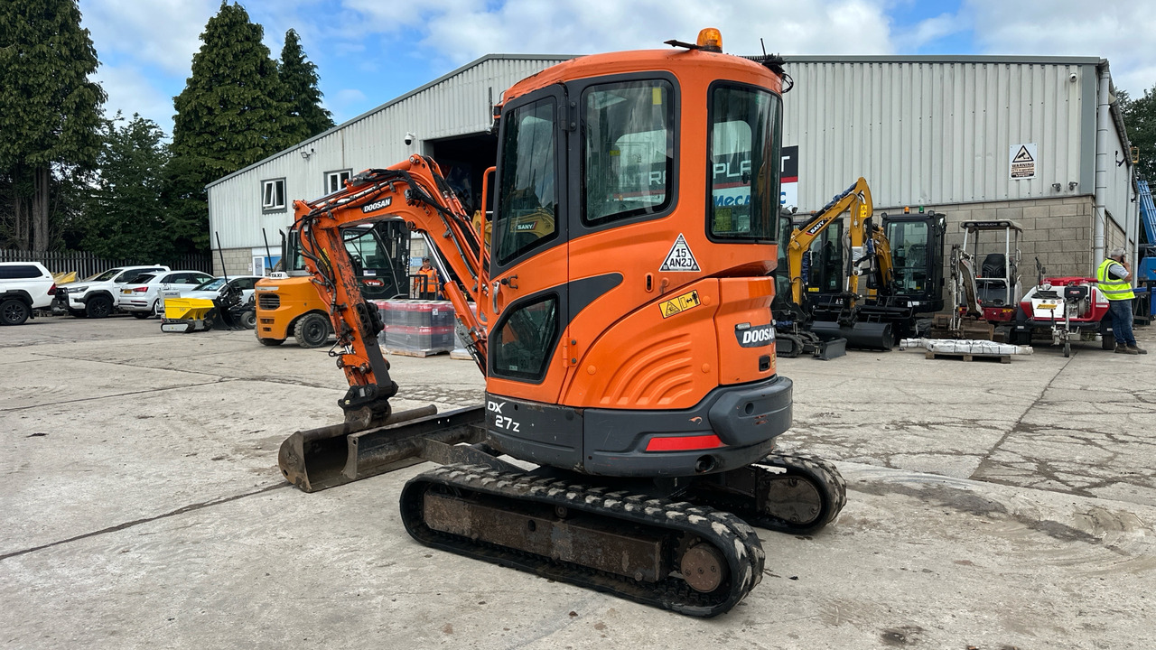 DOOSAN DX27Z - Mini rýpadlo: obrázok 3 DOOSAN DX27Z - Mini rýpadlo: obrázok 3