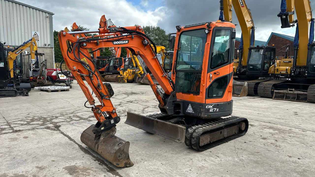 DOOSAN DX27Z - Mini rýpadlo: obrázok 2 DOOSAN DX27Z - Mini rýpadlo: obrázok 2