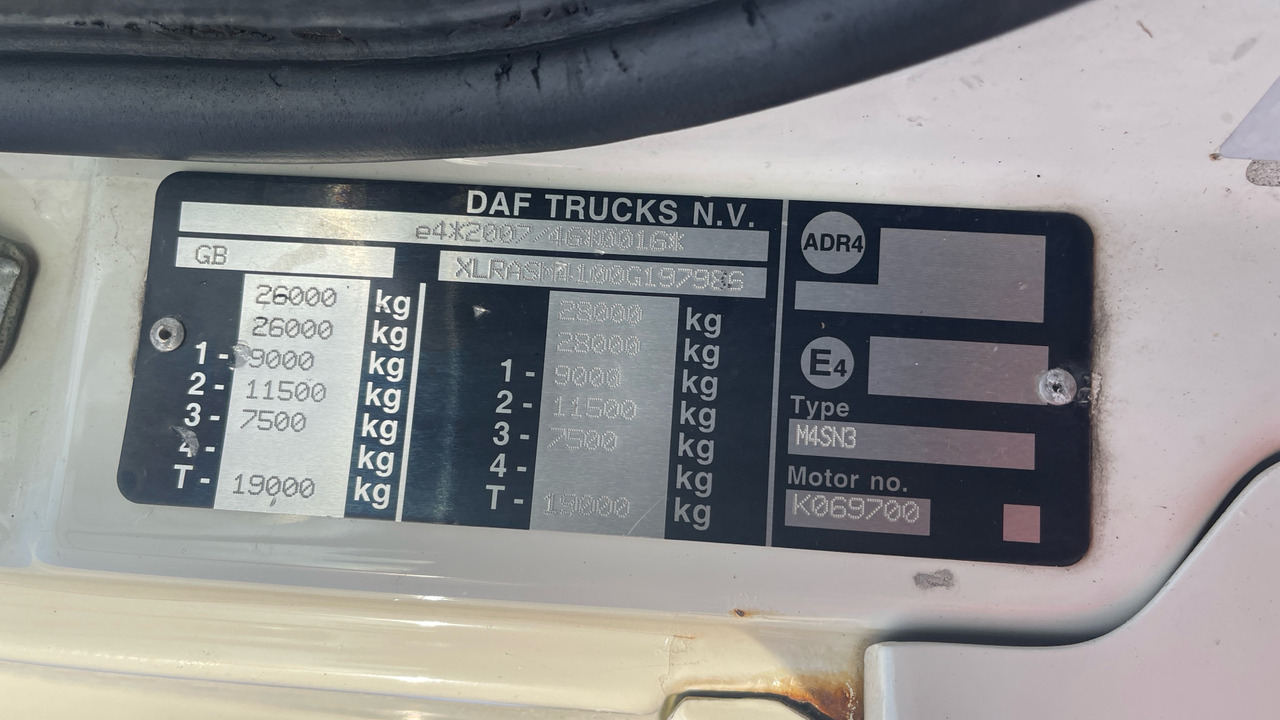 Chladirenské nákladné vozidlo Daf CF 340: obrázok 12