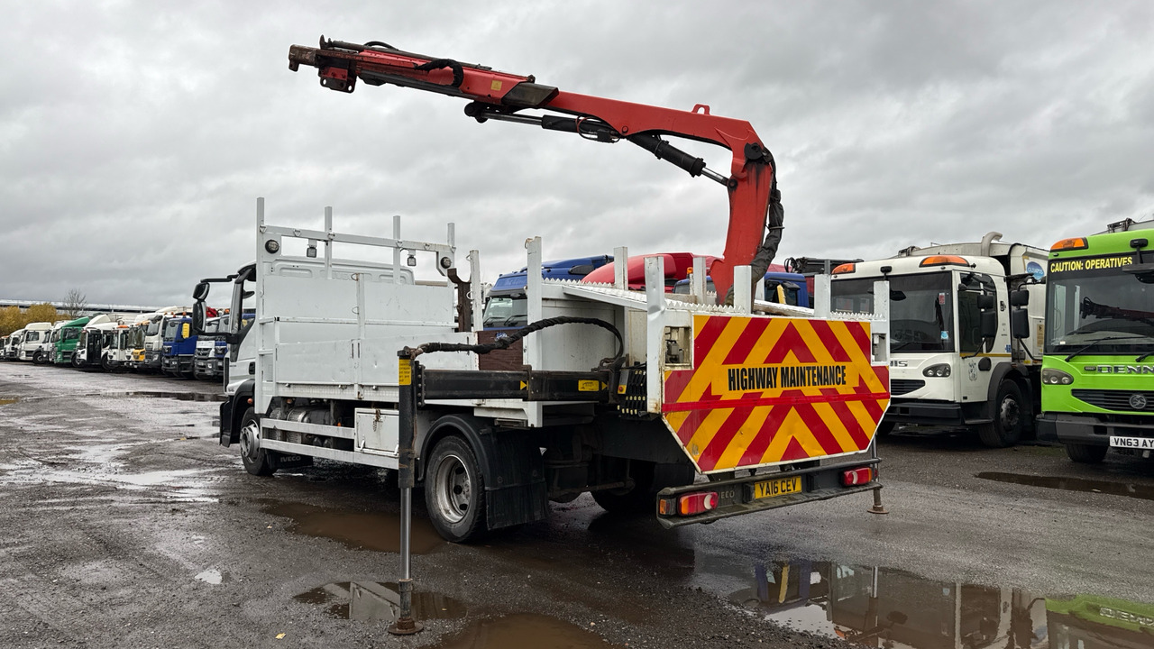 IVECO EUROCARGO 120-190 - Valníkový/ Plošinový nákladný automobil, Auto s hydraulickou rukou: obrázok 3 IVECO EUROCARGO 120-190 - Valníkový/ Plošinový nákladný automobil, Auto s hydraulickou rukou: obrázok 3